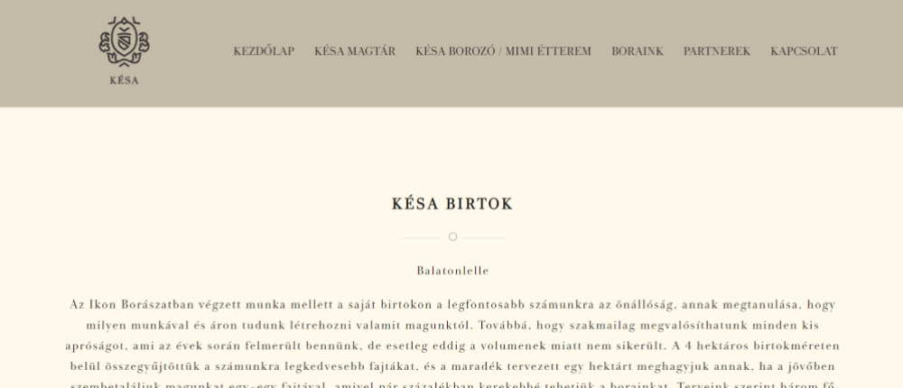 Késa Birtok